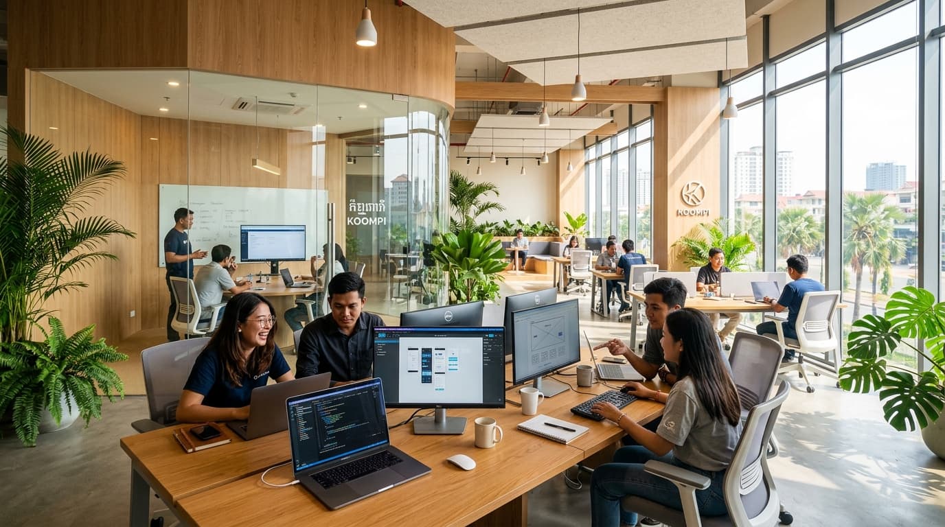 AttendKH Engineering Studio in Phnom Penh