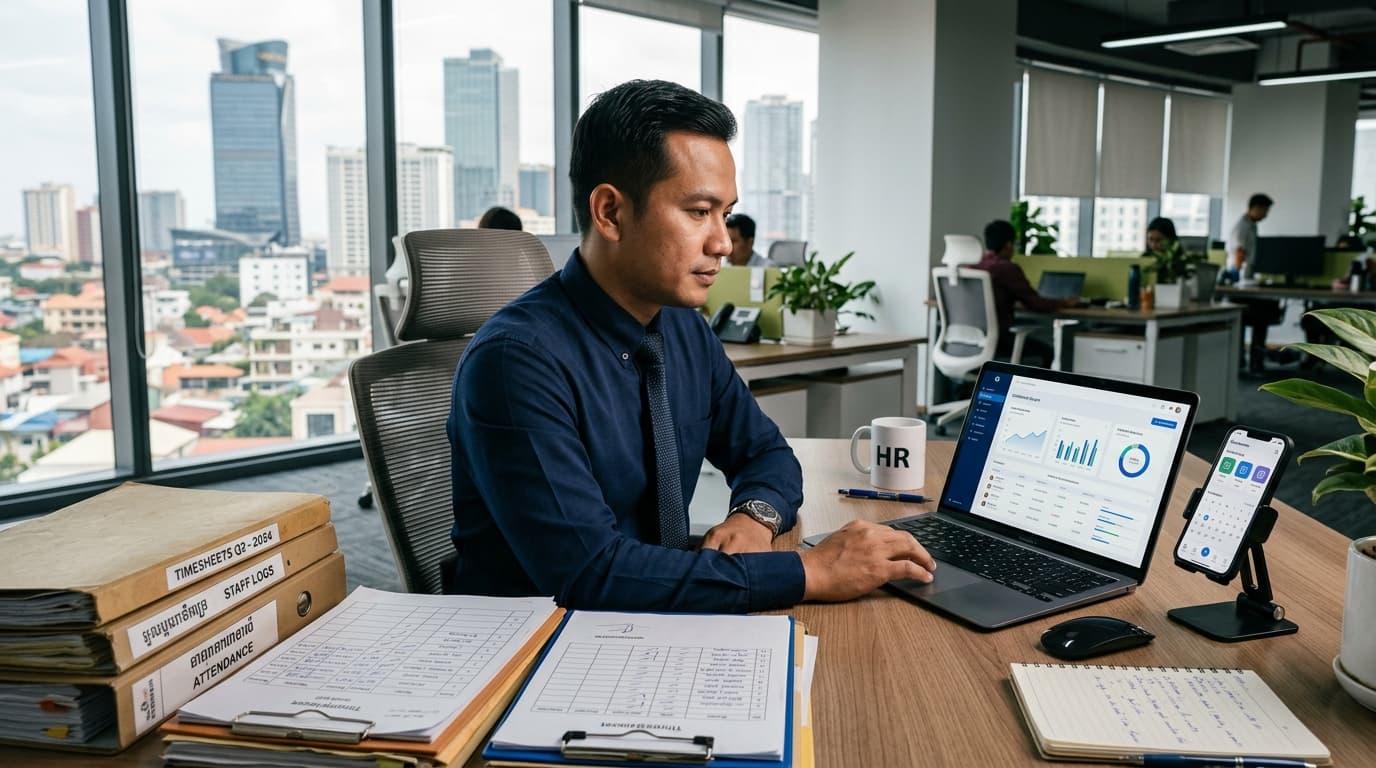 How Much Time Is Your HR Team Losing on Manual Attendance Management? — AttendKH