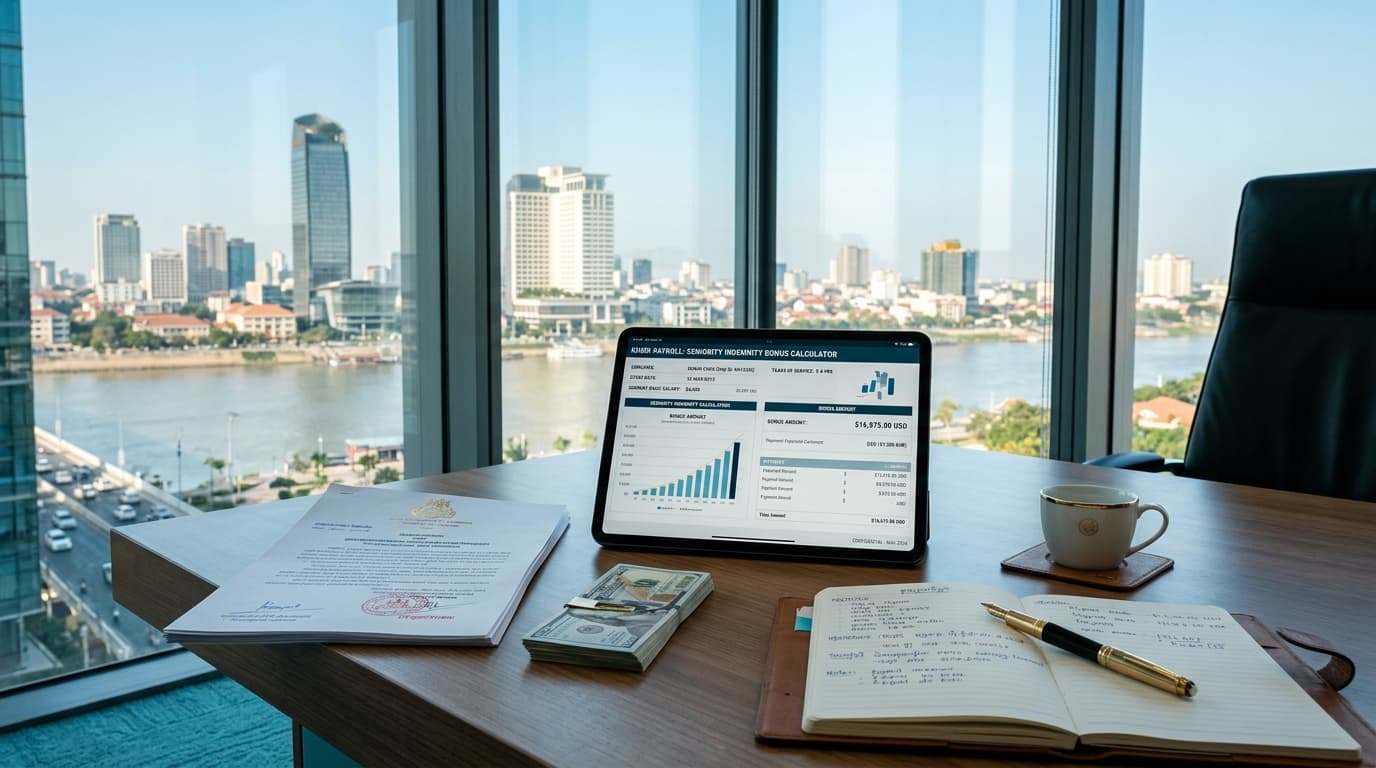 Cambodian Seniority Pay: Complete MoLVT Calculation Guide for UDC & FDC Contracts — AttendKH