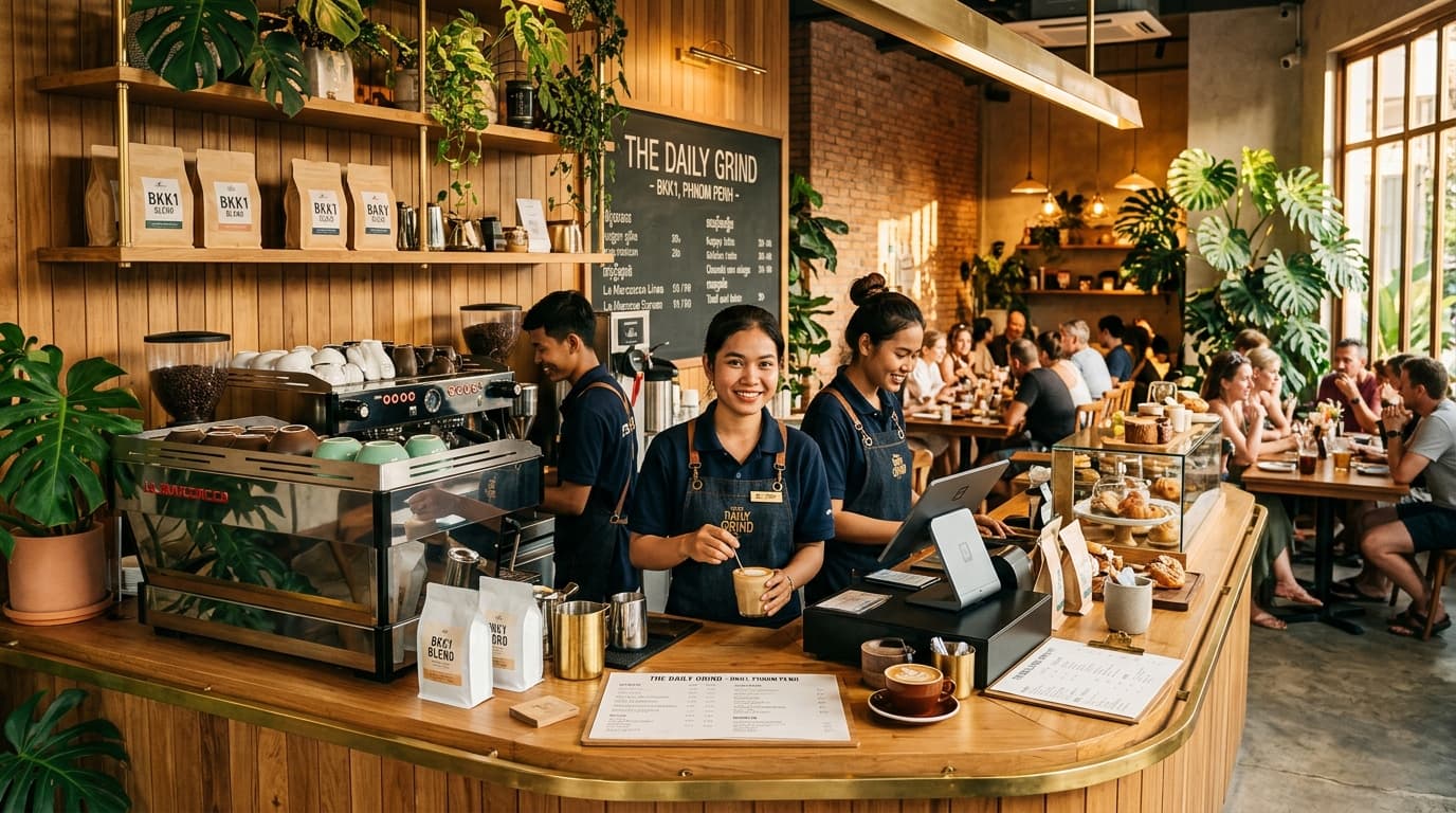 Cambodian F&B and Coffee Chain Operations